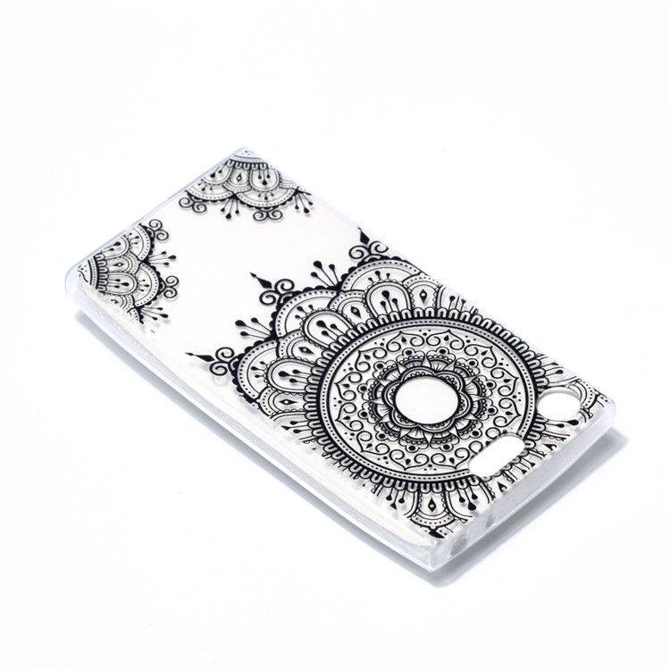 Pattern Printing TPU Cover Shell for Sony Xperia XZ1 Compact - Mandala Pattern-4