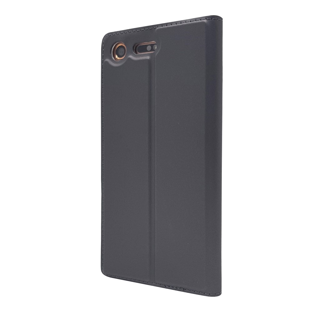 Auto-absorbierte Magnetleder-kartenhalterabdeckung Für Sony Xperia XZ Premium - Schwarz-9