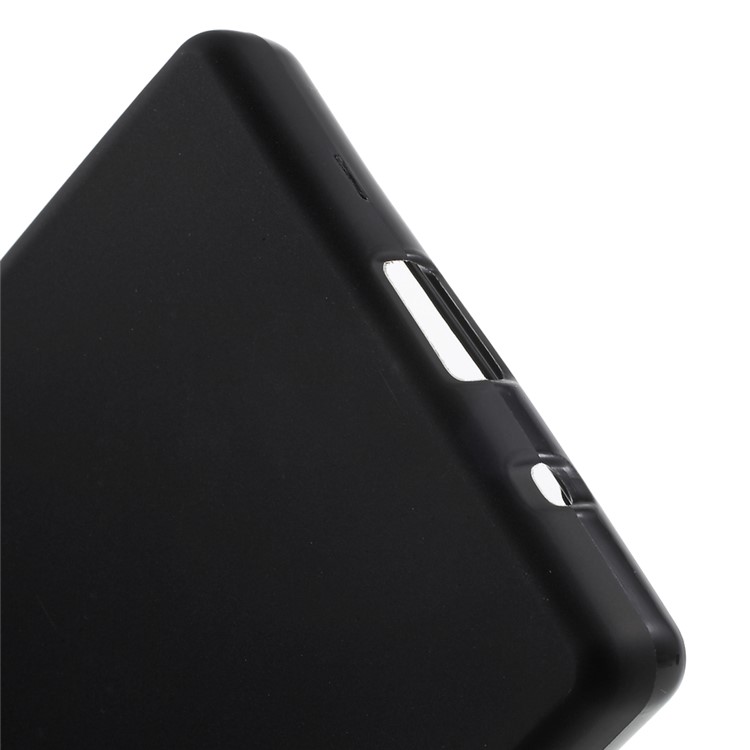 double-Caisse Matte TPU pour Sony Xperia Z5 Compact - Noir-4