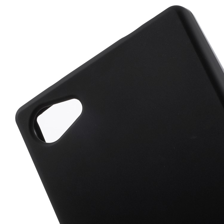 double-Caisse Matte TPU pour Sony Xperia Z5 Compact - Noir-5