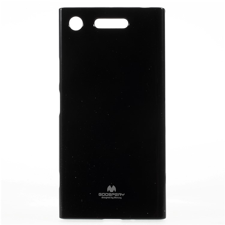 MERCURY GOOSPERY Glitter Powder TPU Gel Case for Sony Xperia XZ1 - Black-1