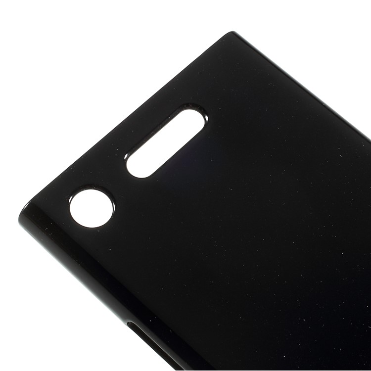 MERCURY GOOSPERY Glitter Powder TPU Gel Case for Sony Xperia XZ1 - Black-4