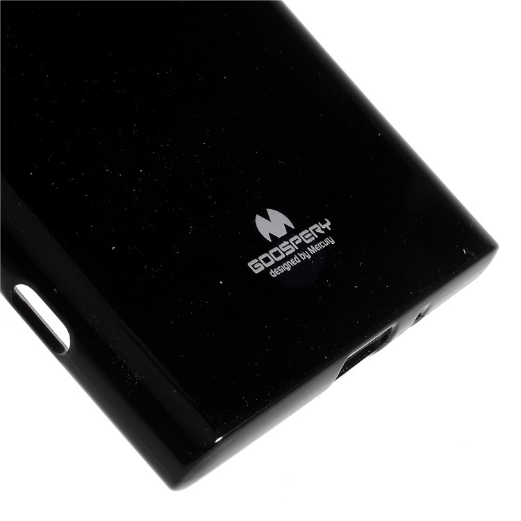 MERCURY GOOSPERY Glitter Powder TPU Gel Case for Sony Xperia XZ1 - Black-5