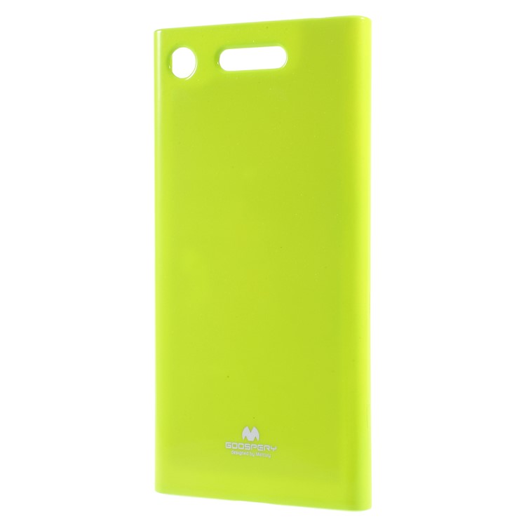 MERCURY GOOSPERY Glitter Powder TPU Case Accessory for Sony Xperia XZ1 - Green-2