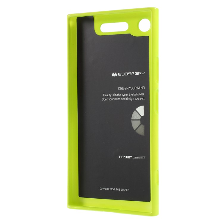 MERCURY GOOSPERY Glitter Powder TPU Case Accessory for Sony Xperia XZ1 - Green-3