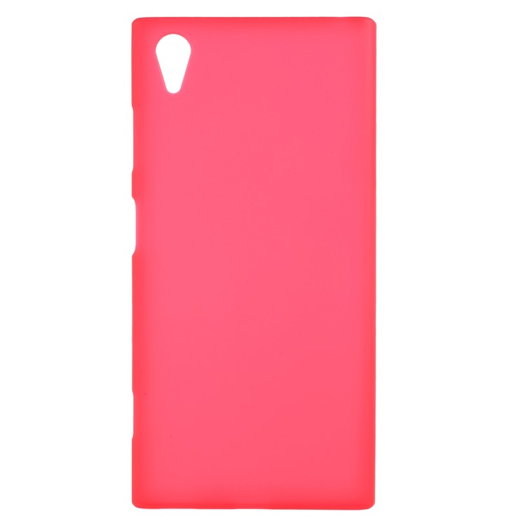 Double-sided Matte Anti-fingerprint Soft TPU Case for Sony Xperia XA1 Plus - Red-1