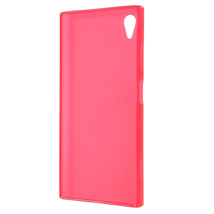 Double-sided Matte Anti-fingerprint Soft TPU Case for Sony Xperia XA1 Plus - Red-3