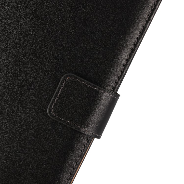 Split Leather Wallet Magnetic Mobile Cover for Sony Xperia XA1 Plus - Black-8