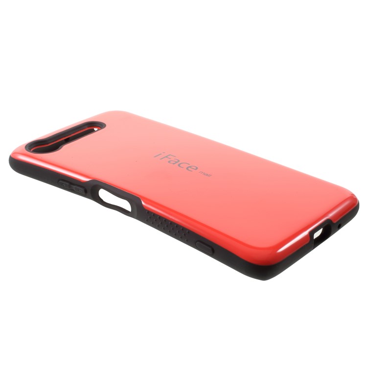 IFACE MALL PC + TPU Hybrid Case for Sony Xperia XZ1 - Red-3