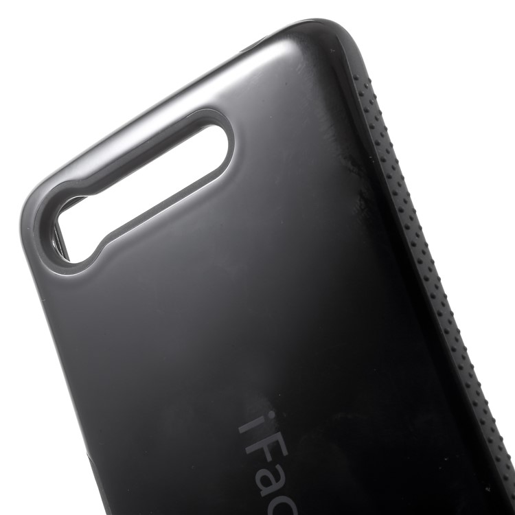 IFACE MALL PC + TPU Hybrid Shell Case for Sony Xperia XZ1 - Black-4