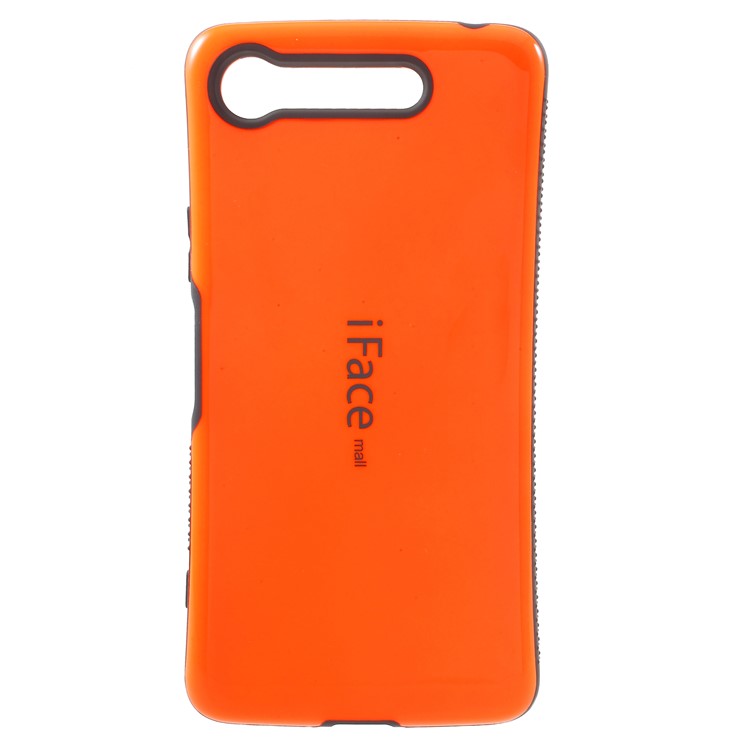 IFACE MALL PC + TPU Hybrid Cover Case for Sony Xperia XZ1 - Orange-1