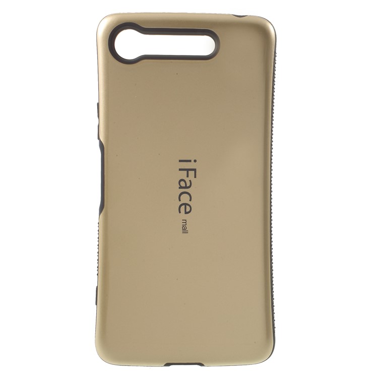 IFACE MALL PC + TPU Hybrid Protective Case for Sony Xperia XZ1 - Gold-1