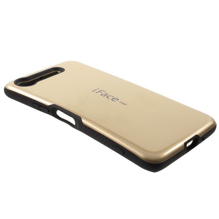 IFACE MALL PC + TPU Hybrid Protective Case for Sony Xperia XZ1 - Gold-2