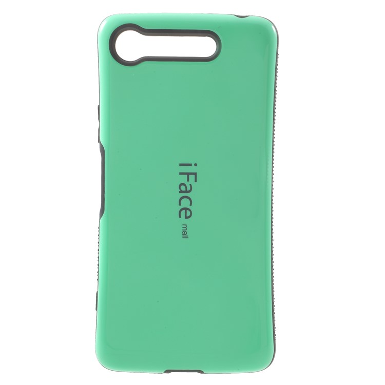 IFACE MALL PC + TPU Hybrid Phone Shell Case for Sony Xperia XZ1 - Cyan-1