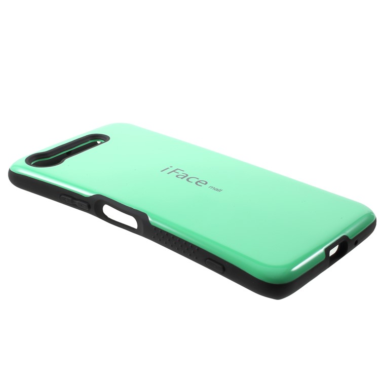 IFACE MALL PC + TPU Hybrid Phone Shell Case for Sony Xperia XZ1 - Cyan-2