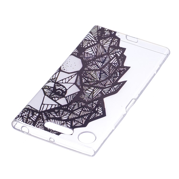Pattern Printing TPU Flexible Mobile Phone Protection Cover for Sony Xperia XZ1 Compact - Animal Pattern-3