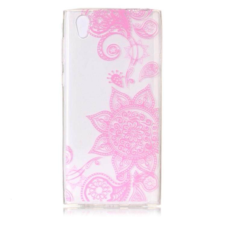 Printing Pattern Soft TPU Jelly Phone Protection Case for Sony Xperia L1 - Mandala-2