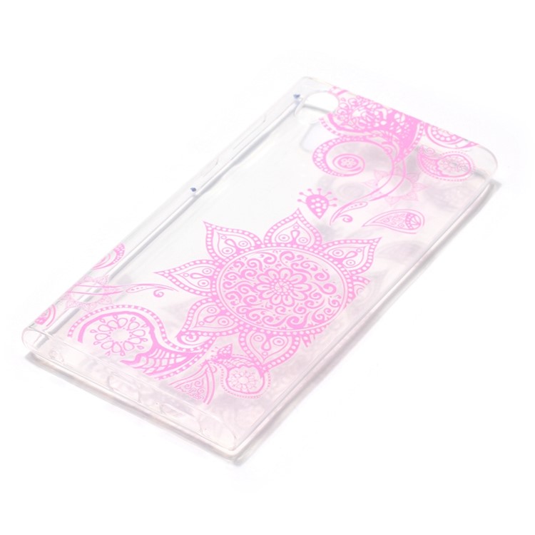 Printing Pattern Soft TPU Jelly Phone Protection Case for Sony Xperia L1 - Mandala-3