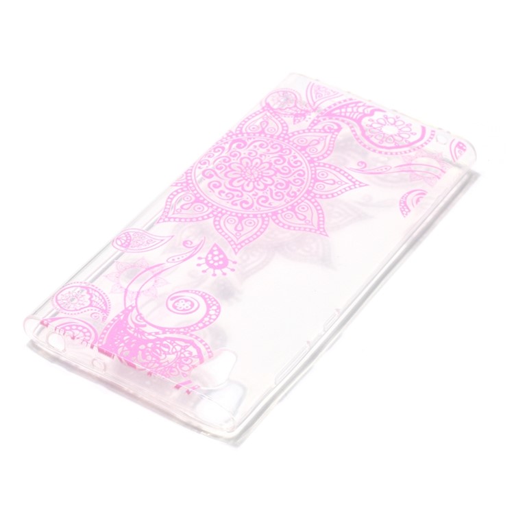 Printing Pattern Soft TPU Jelly Phone Protection Case for Sony Xperia L1 - Mandala-4