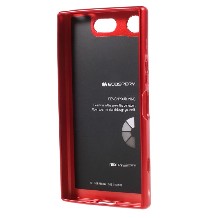 MERCURY GOOSPERY i JELLY TPU Cases for Sony Xperia XZ1 - Red-3