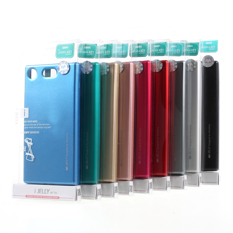 MERCURY GOOSPERY i JELLY TPU Cases for Sony Xperia XZ1 - Red-4