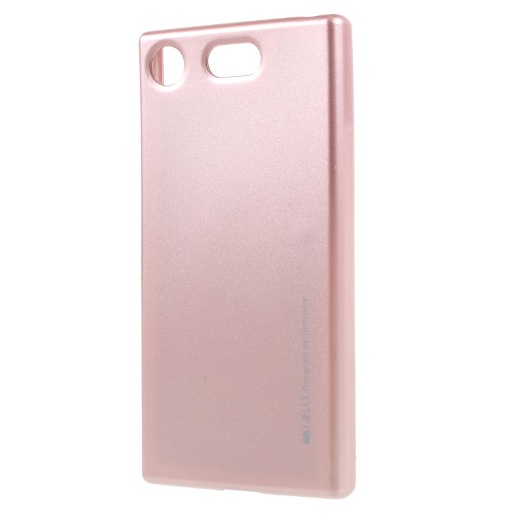 MERCURY GOOSPERY i JELLY Gel TPU Phone Cover for Sony Xperia XZ1 - Rose Gold-2
