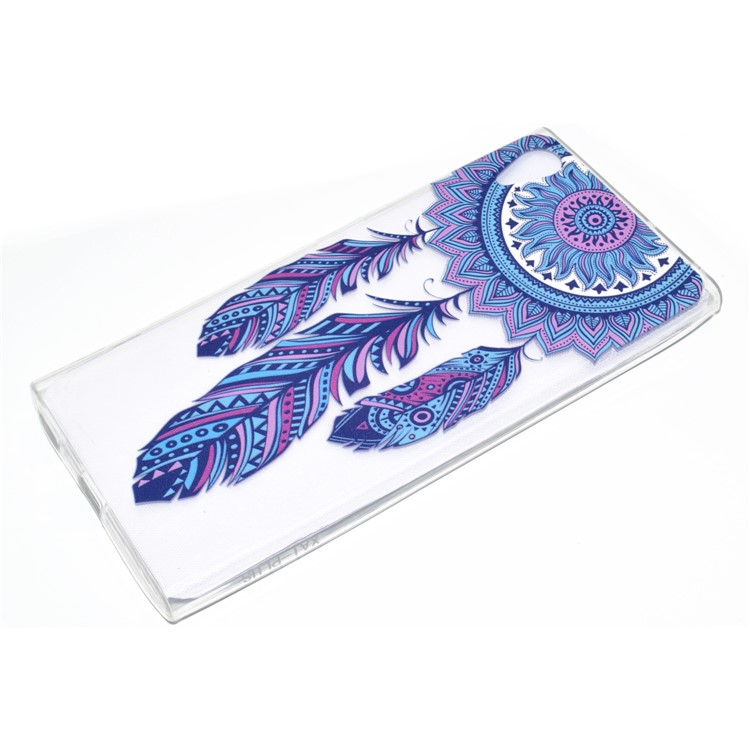 Pattern Printing TPU Case for Sony Xperia XA1 Plus - Dream Catcher-3