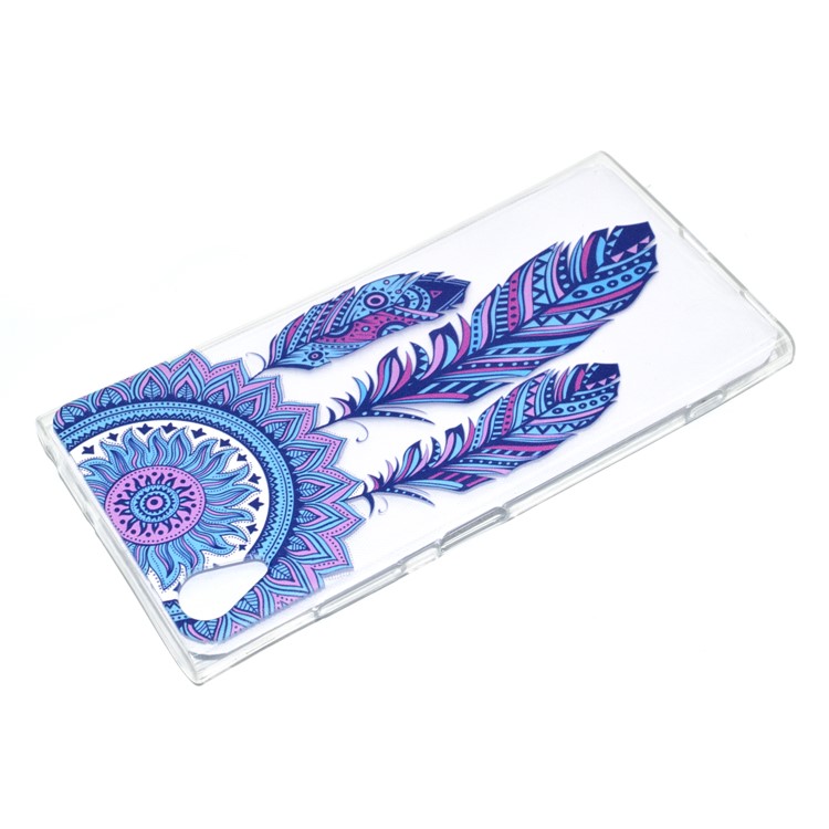 Pattern Printing TPU Case for Sony Xperia XA1 Plus - Dream Catcher-4