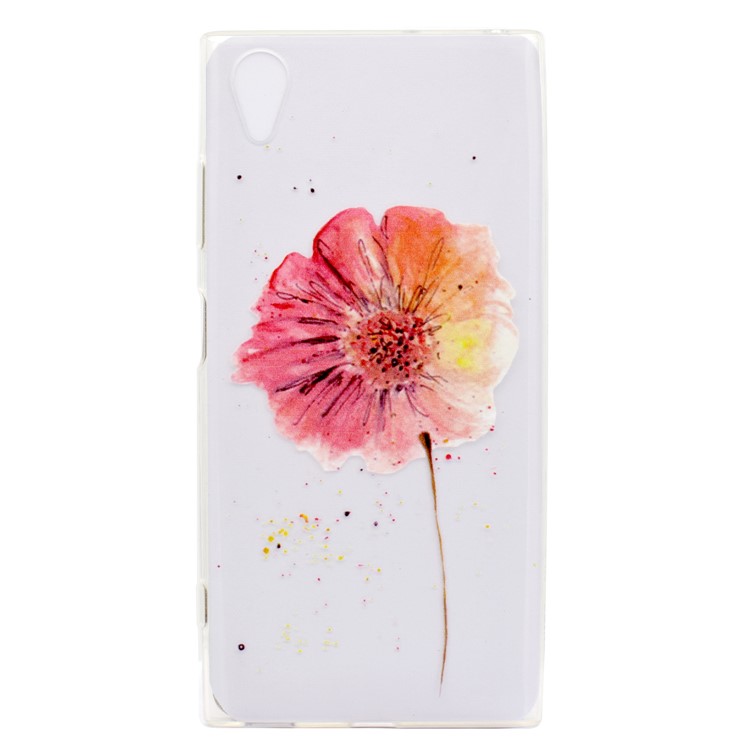 Pattern Printing TPU Cover Case for Sony Xperia XA1 Plus - Vivid Flower-2