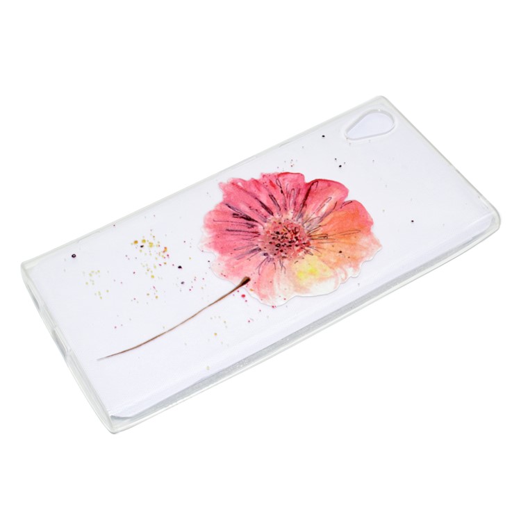 Pattern Printing TPU Cover Case for Sony Xperia XA1 Plus - Vivid Flower-3