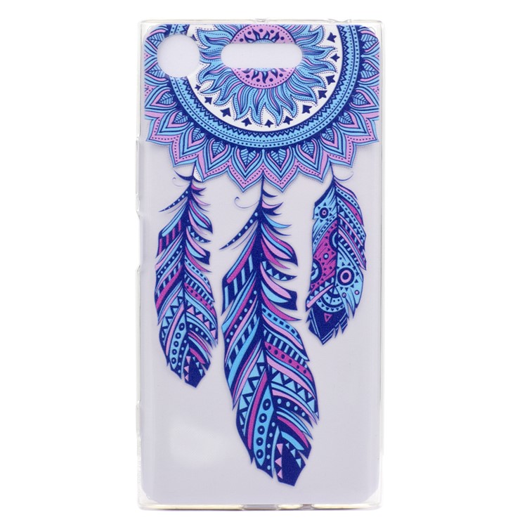Pattern Printing TPU Gel Case for Sony Xperia XZ1 Compact - Dream Catcher-2