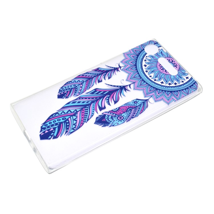 Pattern Printing TPU Gel Case for Sony Xperia XZ1 Compact - Dream Catcher-3