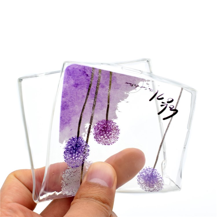 Pattern Printing TPU Gel Lightweight Casing for Sony Xperia XZ1 Compact - Dandelion-5