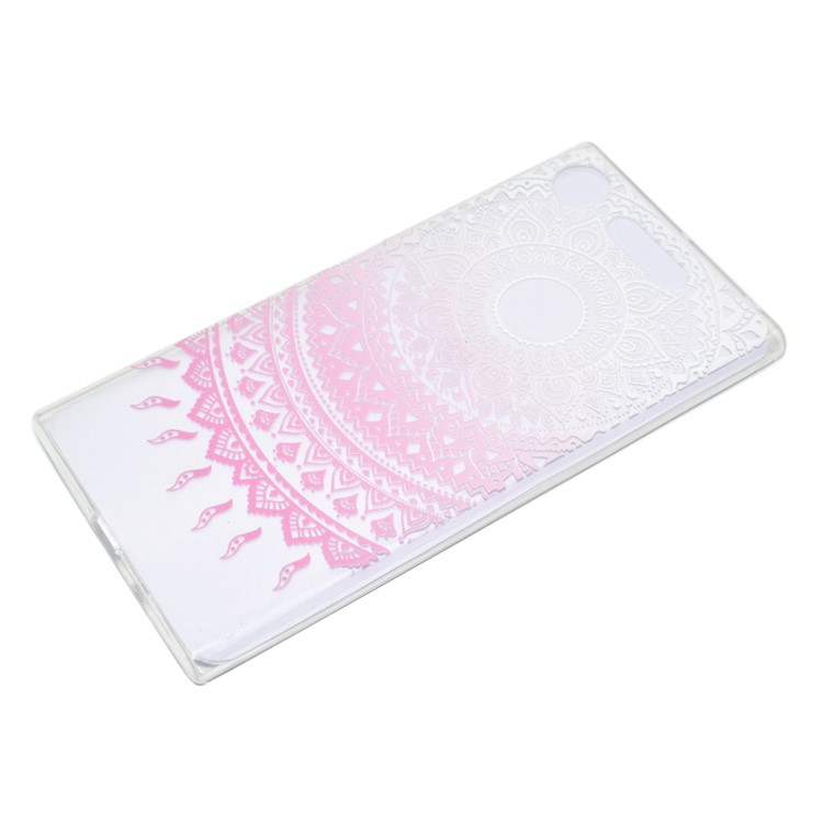 Pattern Printing Soft TPU Jelly Phone Cover for Sony Xperia XZ1 - Ethnic Style-3