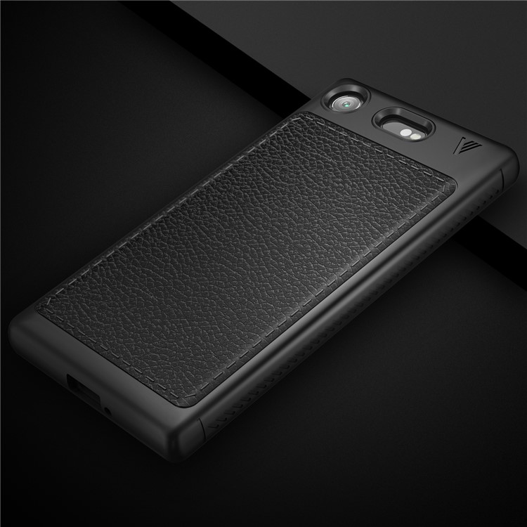 LENUO Gentlemen Series Soft TPU Phone Cover for Sony Xperia XZ1 - Black-2