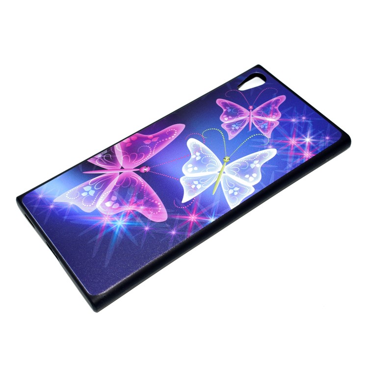 Printing Pattern TPU Protective Cell Phone Cover for Sony Xperia XA1 Ultra - Pretty Butterflies-3