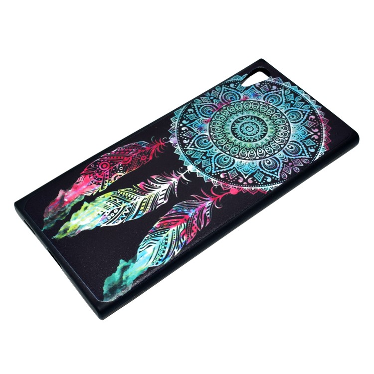 Printing Pattern TPU Protection Cell Phone Case for Sony Xperia XA1 Ultra - Tribal Dream Catcher-3