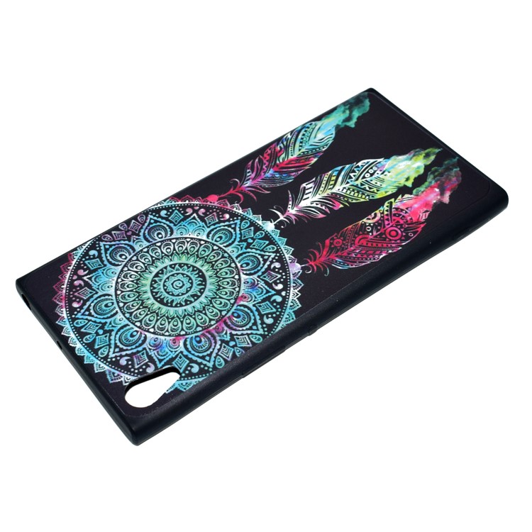 Printing Pattern TPU Protection Cell Phone Case for Sony Xperia XA1 Ultra - Tribal Dream Catcher-4