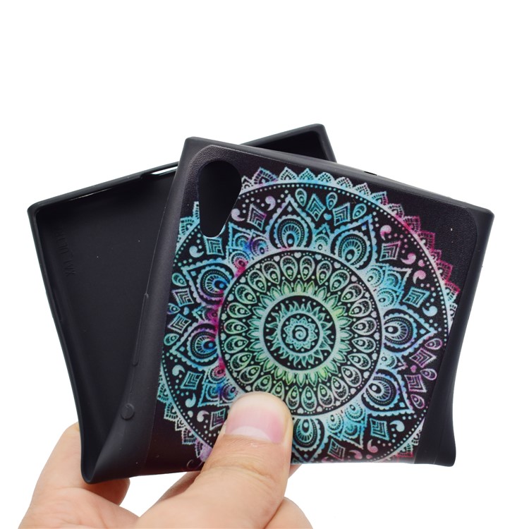 Printing Pattern TPU Protection Cell Phone Case for Sony Xperia XA1 Ultra - Tribal Dream Catcher-5