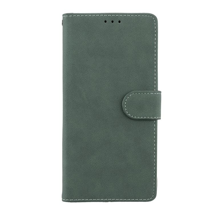 Matte Surface PU Leather 3 Card Slots Wallet Stand Mobile Phone Shell for Sony Xperia XA1 Ultra - Green-4