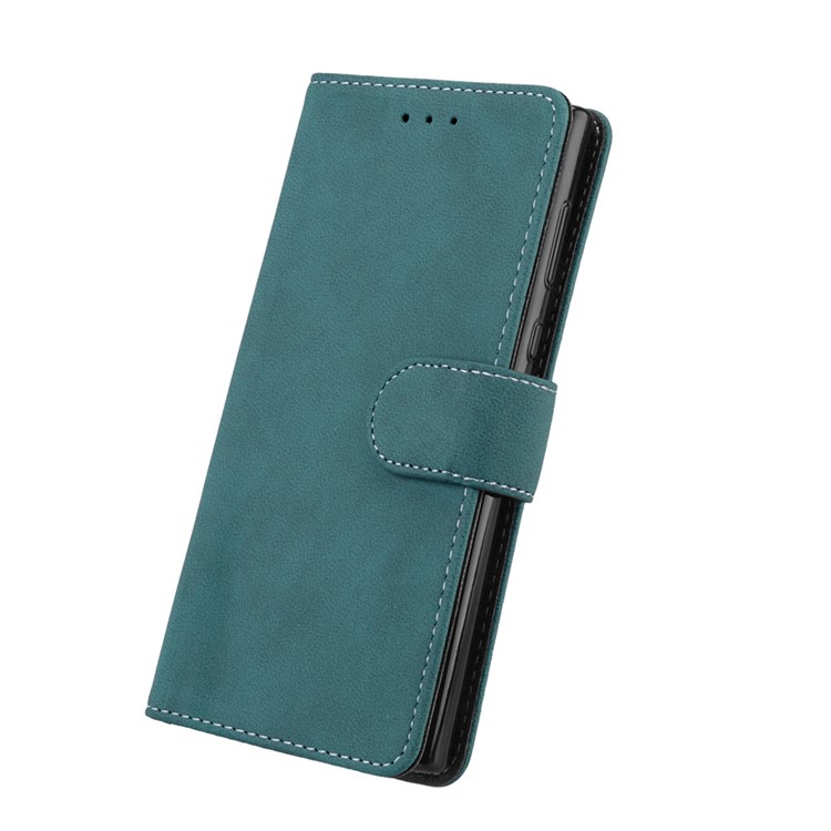 Matte Surface Leather Wallet Case for Sony Xperia L1 - Blue-6