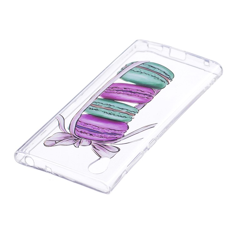 Pattern Printing IMD TPU Back Cover Case for Sony Xperia L1 - Macaroon Pattern-3