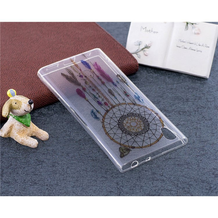 Pattern Printing IMD TPU Protective Mobile Casing for Sony Xperia L1 - Dream Catcher-5