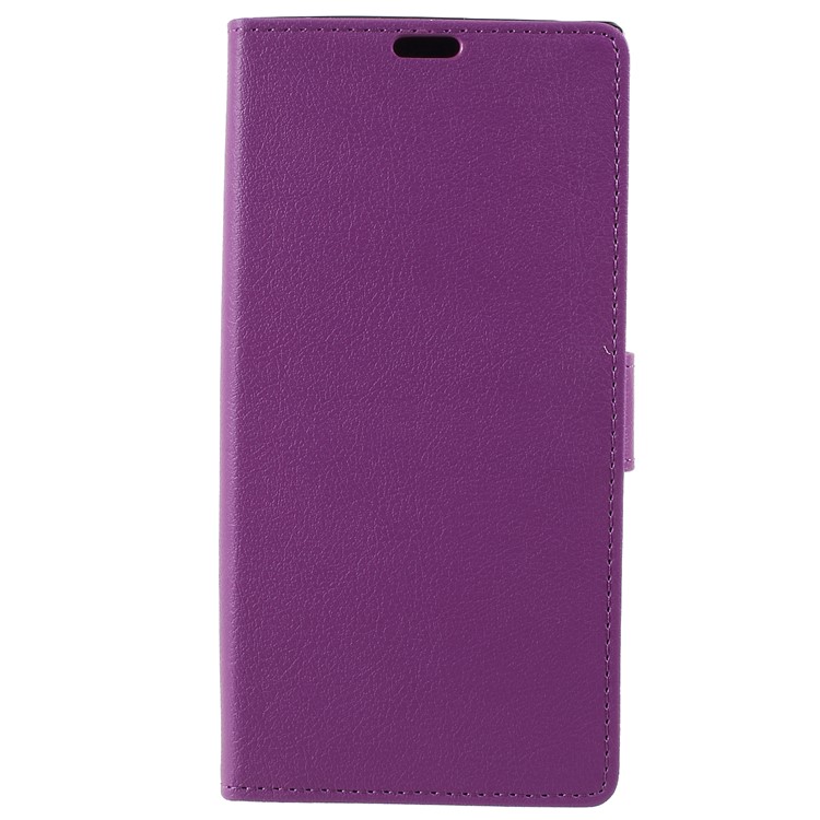Wallet Leather Cell Phone Case for Sony Xperia XA2 Ultra - Purple-3