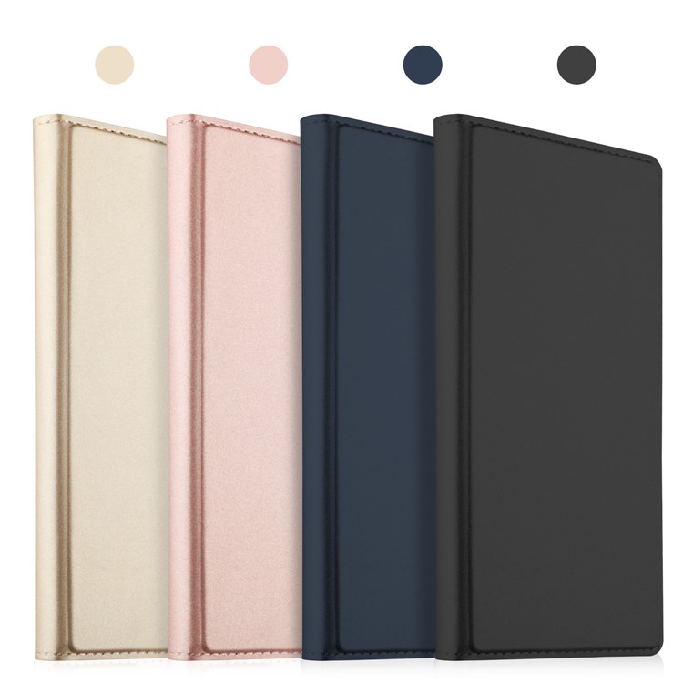 Magnetic Stand Leather Mobile Case with Card Slot for Sony Xperia L2 - Black-8