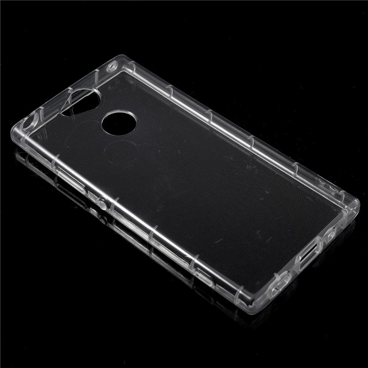 Clear TPU Flexible Case for Sony Xperia XA2 - Transparent-2