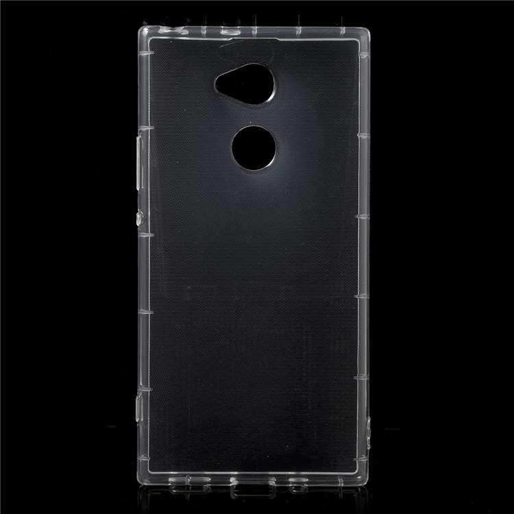 Drop-proof Clear Soft TPU Phone Case for Sony Xperia XA2 Ultra - Transparent-1