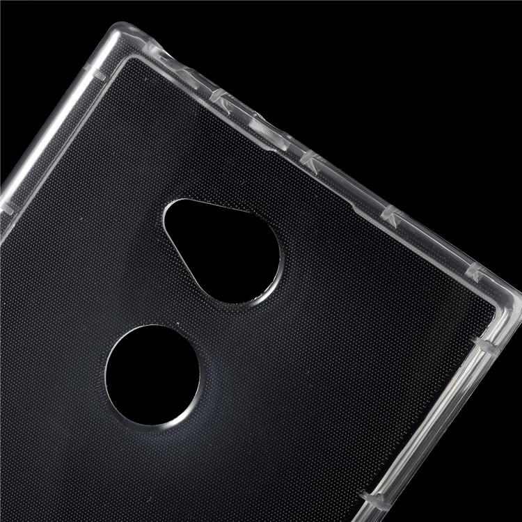 Drop-proof Clear Soft TPU Phone Case for Sony Xperia XA2 Ultra - Transparent-3