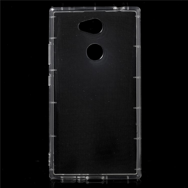 Drop-proof Clear Soft TPU Protective Case Cover for Sony Xperia L2 - Transparent-1