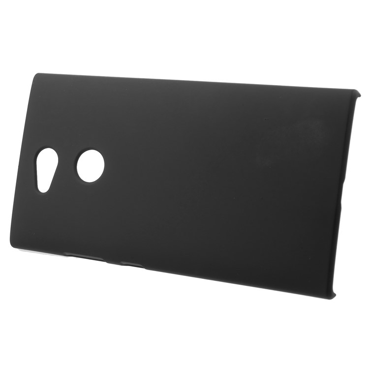 For Sony Xperia L2 Rubberized PC Hard Phone Case - Black-2